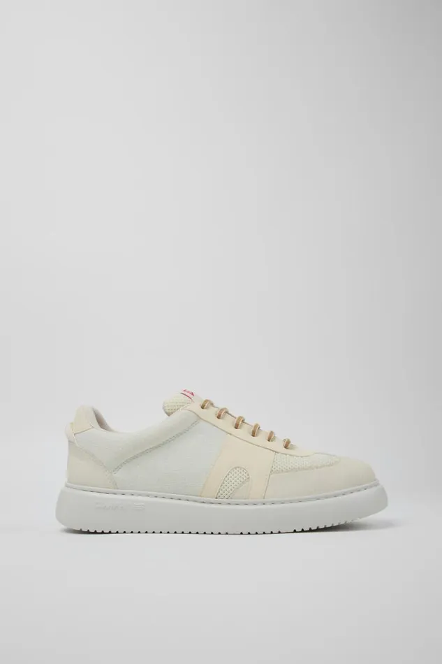 Sneakers Men Camper Runner K21 Sorona White Textile Sneakers Sneakers Men Camper Runner K21 Sorona White Textile Sneakers