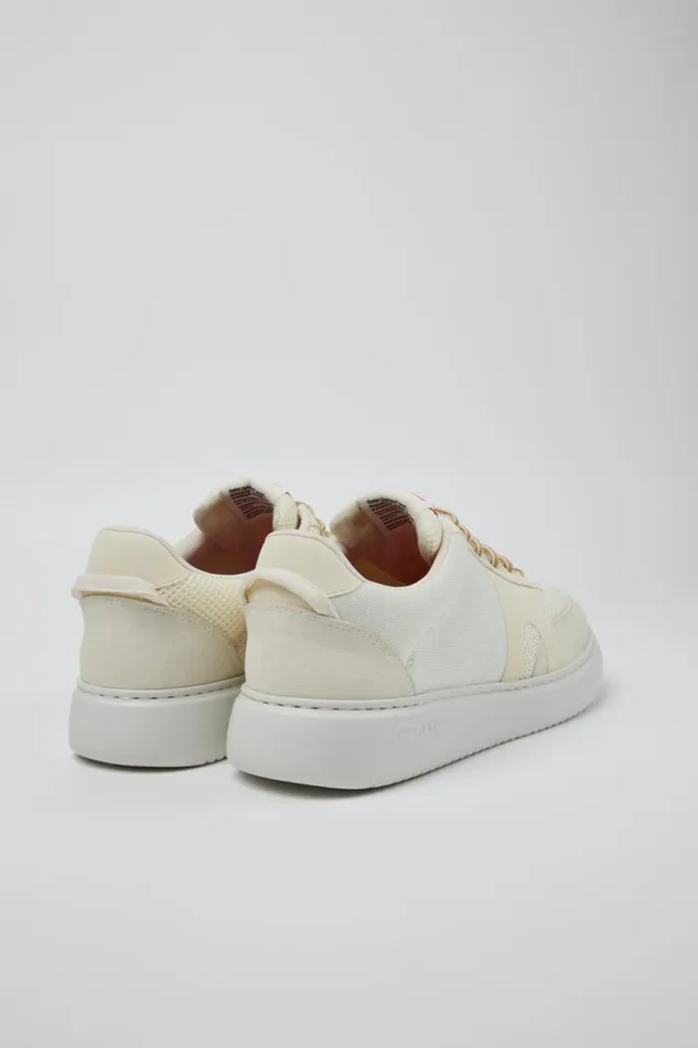 Sneakers Men Camper Runner K21 Sorona White Textile Sneakers Sneakers Men Camper Runner K21 Sorona White Textile Sneakers