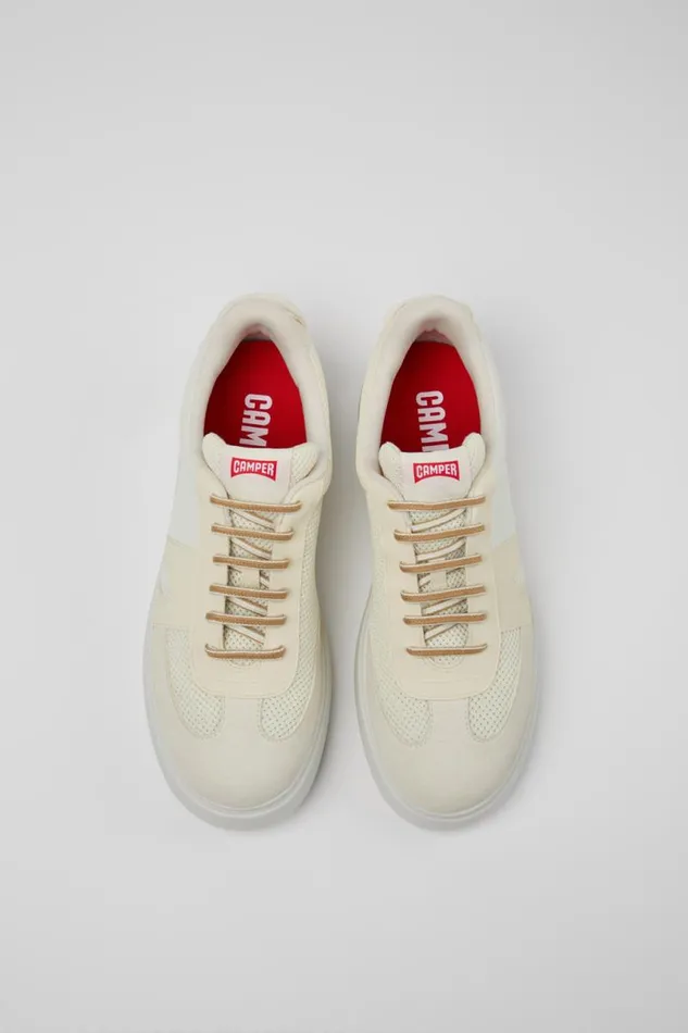 Sneakers Men Camper Runner K21 Sorona White Textile Sneakers Sneakers Men Camper Runner K21 Sorona White Textile Sneakers