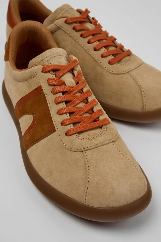 Sneakers Men Camper Twins Multicolor Nubuck Sneakers