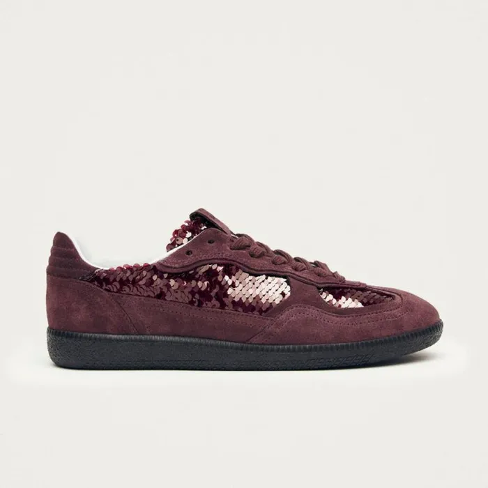 Sneakers Women ALOHAS Tb490 Glint Burgundy