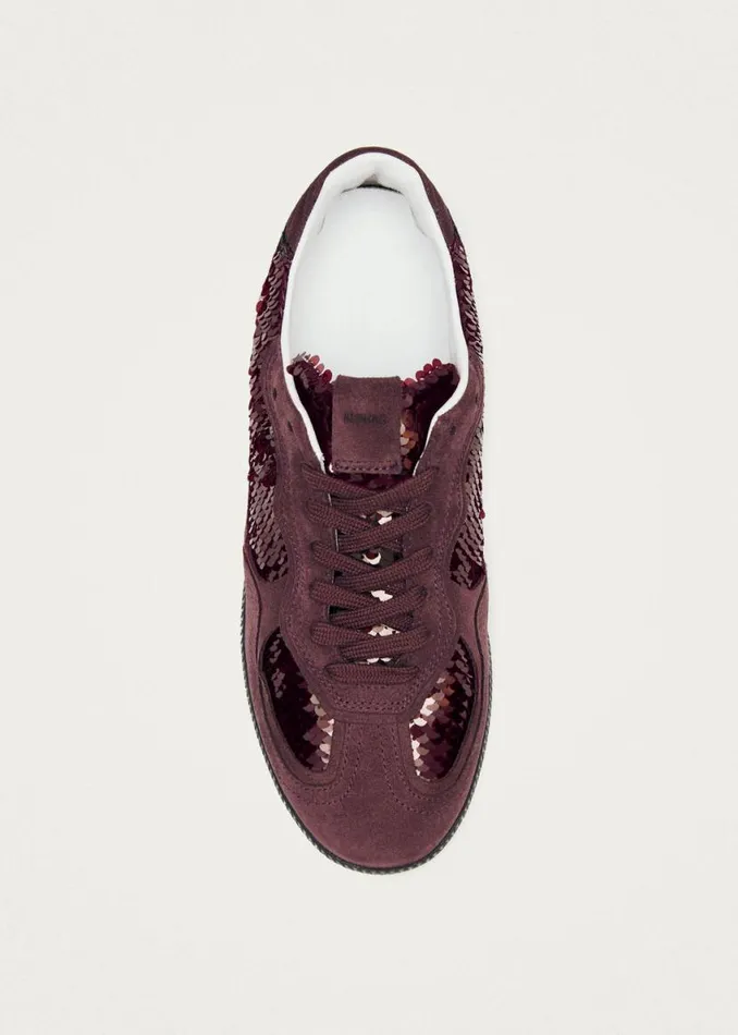 Sneakers Women ALOHAS Tb490 Glint Burgundy