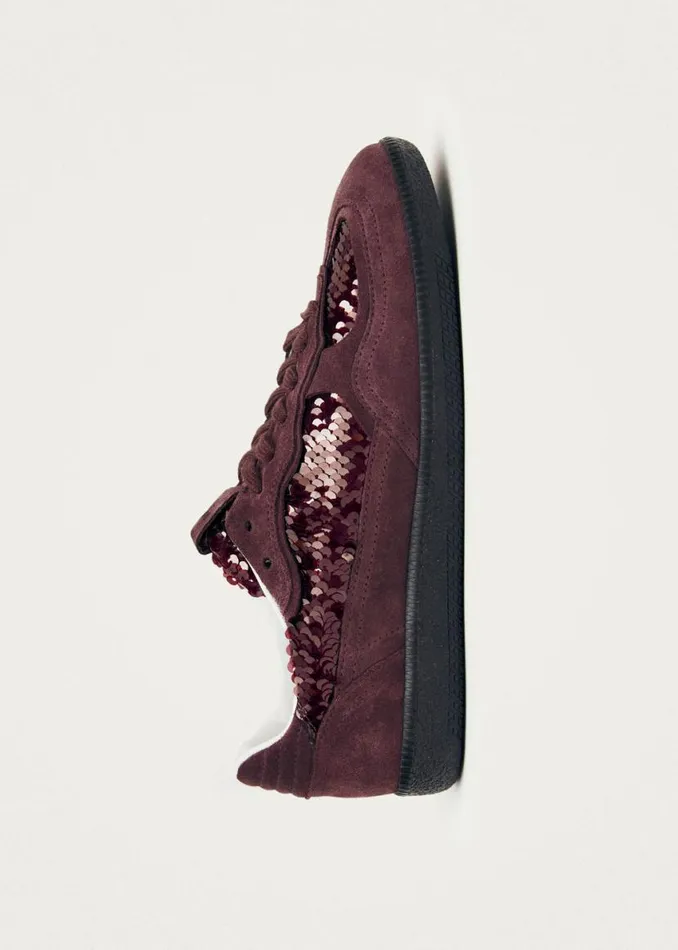 Sneakers Women ALOHAS Tb490 Glint Burgundy