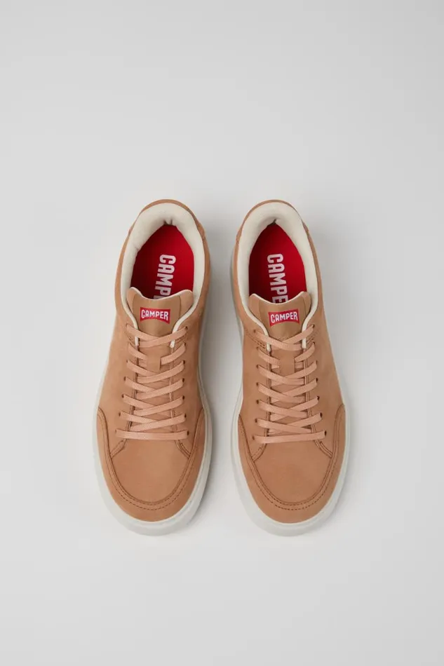 Sneakers Women Camper Runner K21 Nude Nubuck Shoe Sneakers Women Camper Runner K21 Nude Nubuck Shoe
