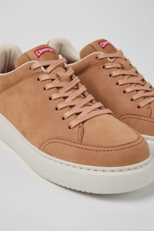 Sneakers Women Camper Runner K21 Nude Nubuck Shoe Sneakers Women Camper Runner K21 Nude Nubuck Shoe