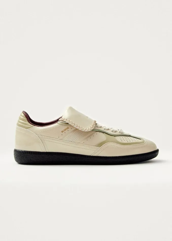 Sneakers WomenMen ALOHAS Tb490 Club Onix Cream Leather Sneakers