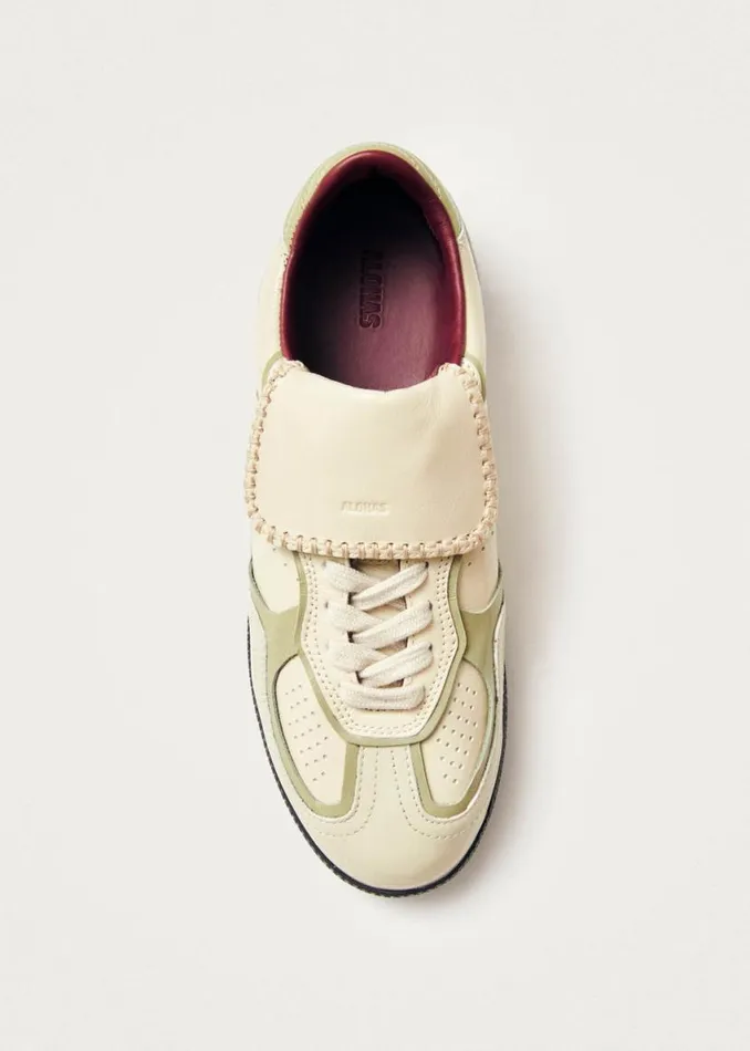 Sneakers WomenMen ALOHAS Tb490 Club Onix Cream Leather Sneakers