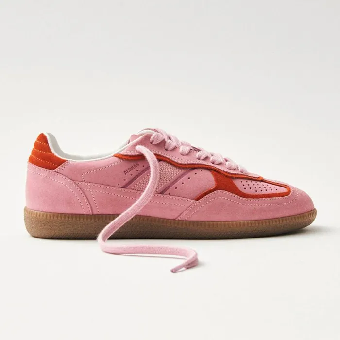Sneakers WomenMen ALOHAS Tb490 Rife Sea Pink Leather Sneakers