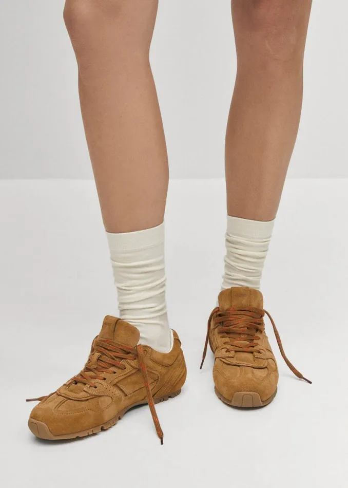 Sneakers WomenMen ALOHAS Tb56 Suede Tan