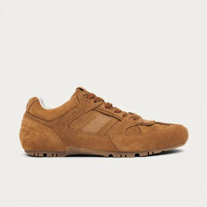 Sneakers WomenMen ALOHAS Tb56 Suede Tan