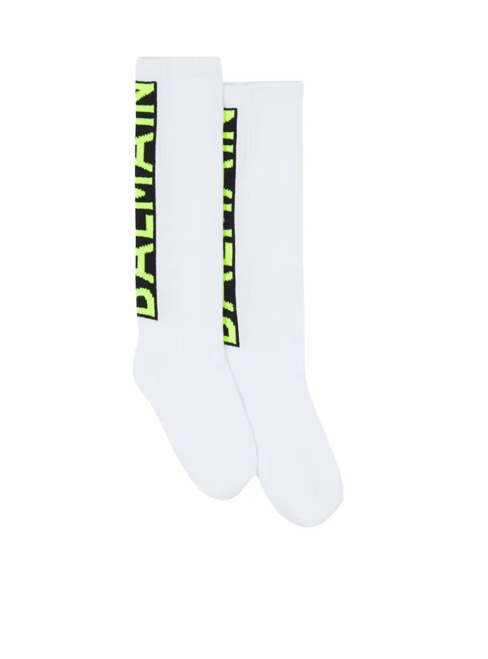 Socks White Kids Balmain