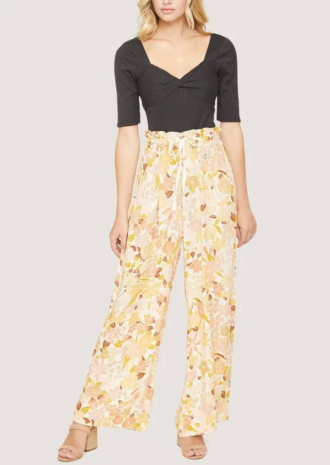 Sorrento Pants Nudemulti Women Lost Wander Pants And Shorts