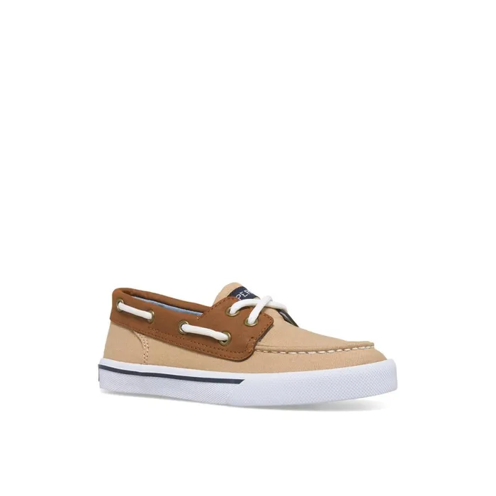 Sperry Bahama Sneaker Khaki Kids Boat Shoes