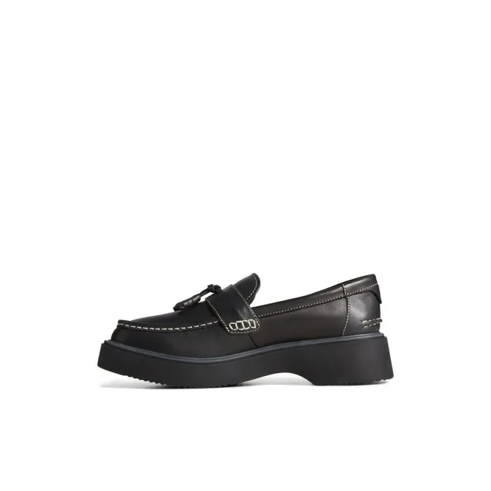 Sperry Bayside Loafer Black Women Oxfords and Loafers