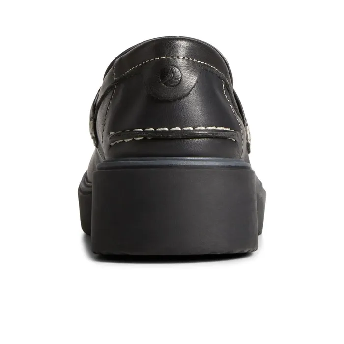 Sperry Bayside Loafer Black Women Oxfords and Loafers