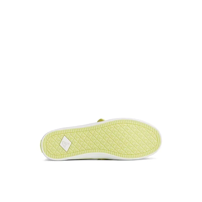 Sperry Crest Vibe Gingham Sneaker Light Green Women Sneakers