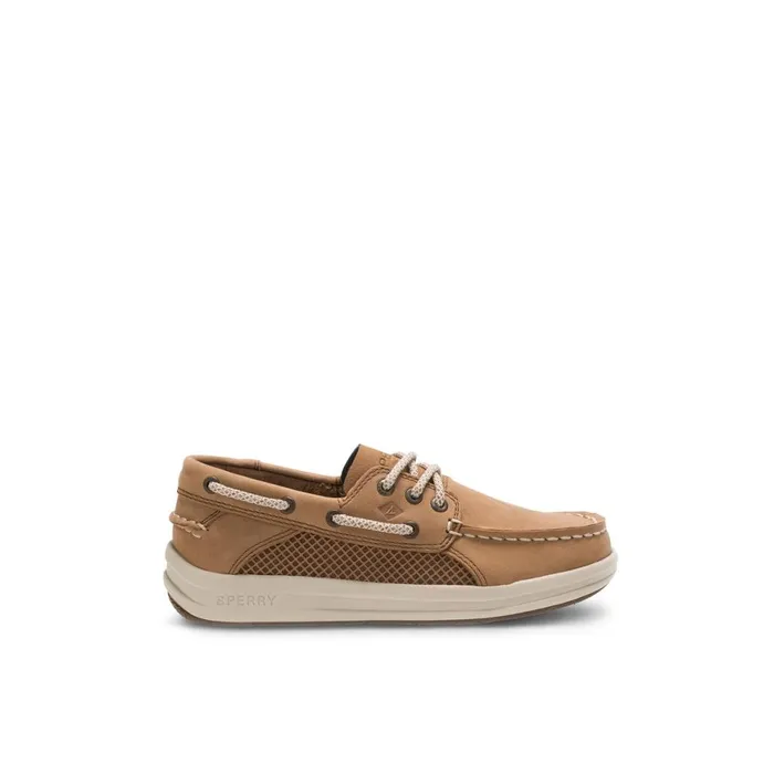 Sperry Gamefish Boat Shoe Dark Beige Kids Boat Shoes