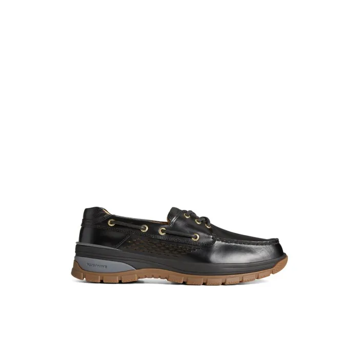 Sperry Gold Cup Billfish PLUSHWAVE Boat Shoe Black Men Boat Shoes