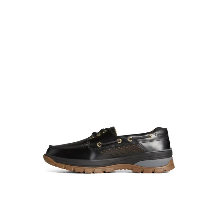 Sperry Gold Cup Billfish PLUSHWAVE Boat Shoe Black Men Boat Shoes