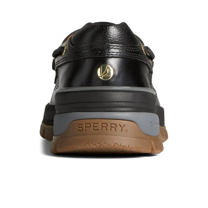 Sperry Gold Cup Billfish PLUSHWAVE Boat Shoe Black Men Boat Shoes