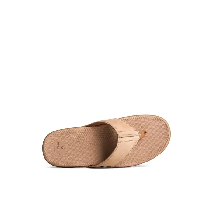 Sperry Santa Cruz II Thong Sandal Medium Beige Men Sandals
