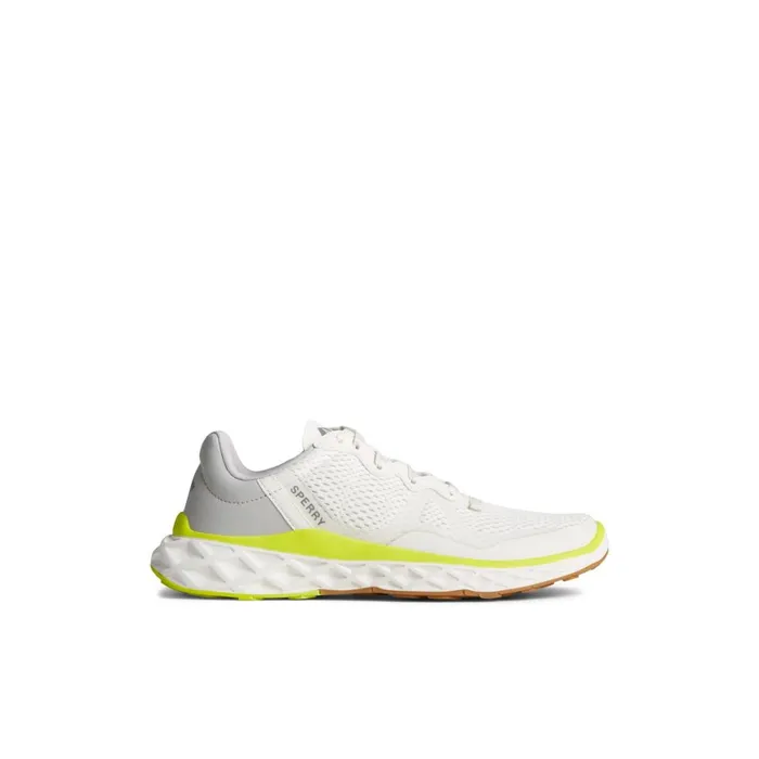Sperry SeaCycled Headsail Sneaker White Men Sneakers