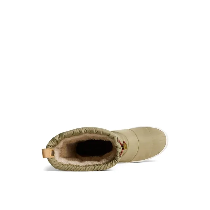 Sperry Seacycled Torrent Fold Down Boot Medium Green Women Boots