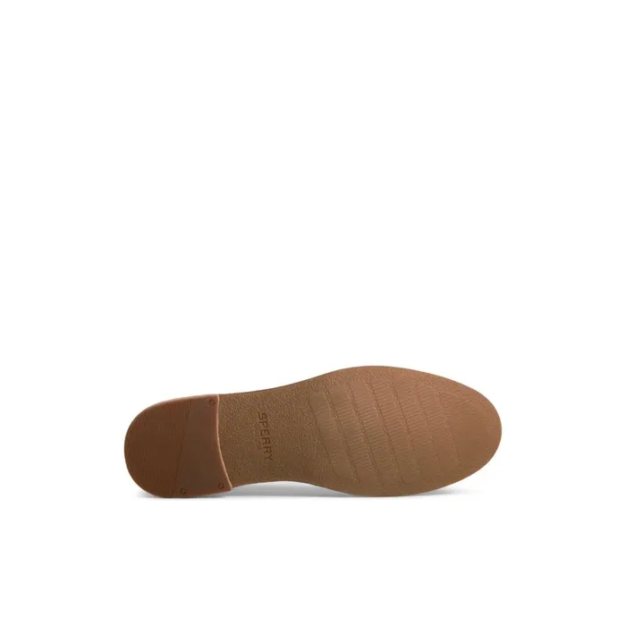 Sperry Seaport Perforated Penny Loafer Bone Women Oxfords and Loafers