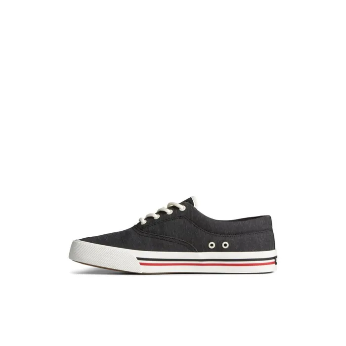 Sperry Striper II Linen CVO Sneaker Black Men Sneakers