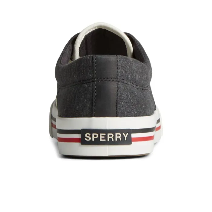 Sperry Striper II Linen CVO Sneaker Black Men Sneakers