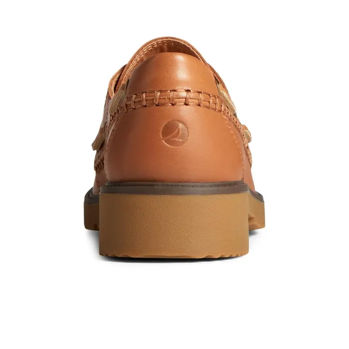 Sperry Wells Boat Shoes Medium Beige Women Boat Shoes