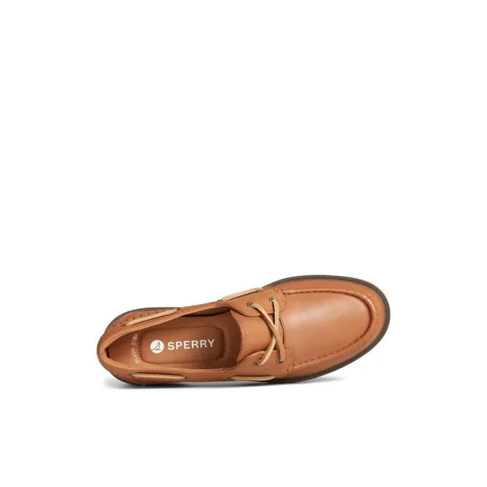 Sperry Wells Boat Shoes Medium Beige Women Boat Shoes