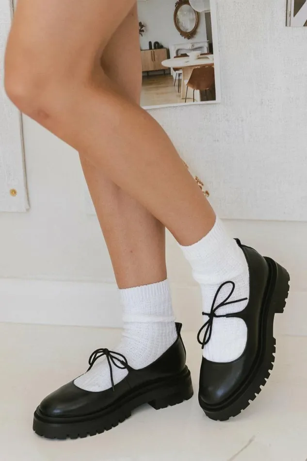 Steve Madden Landon Loafers Black Women Bohme Shoes