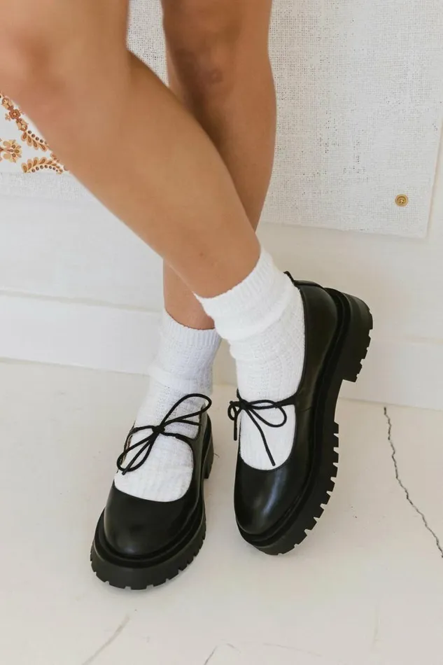 Steve Madden Landon Loafers Black Women Bohme Shoes