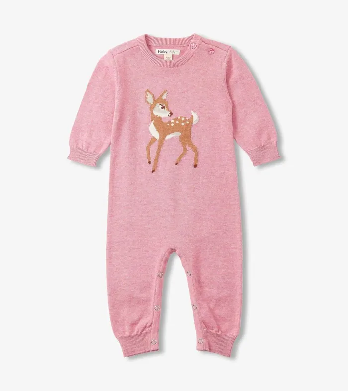 Sweaters Baby and Toddler Hatley Baby Girls Baby Doe Sweater Romper