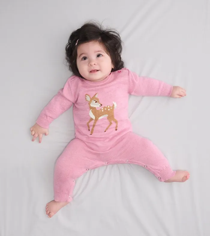 Sweaters Baby and Toddler Hatley Baby Girls Baby Doe Sweater Romper