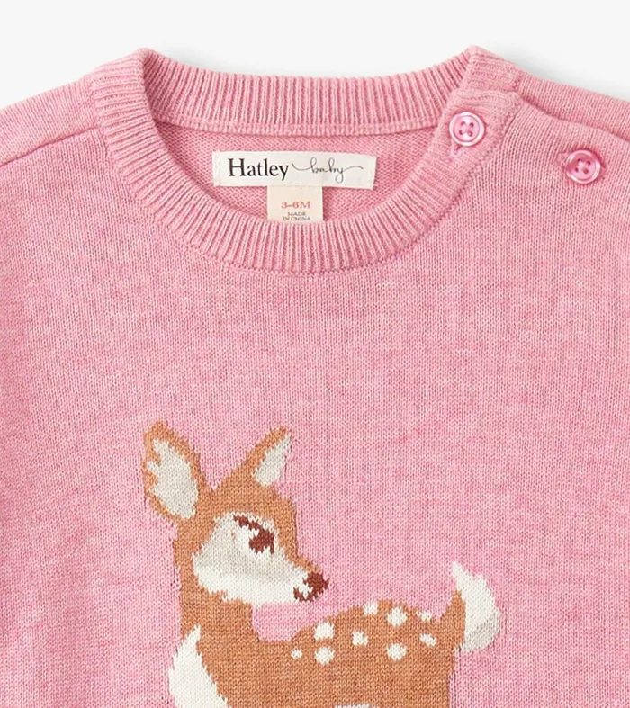 Sweaters Baby and Toddler Hatley Baby Girls Baby Doe Sweater Romper