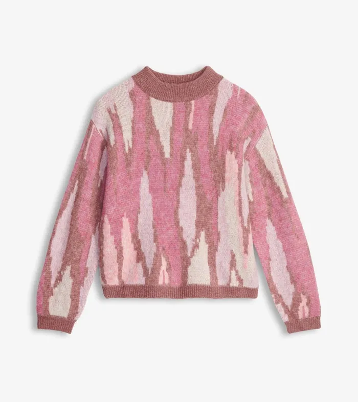 Sweaters Women Hatley Carmi Pullover 8211 Russet Ikat