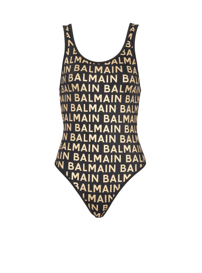 Swimsuit Black Women Balmain Swimwear