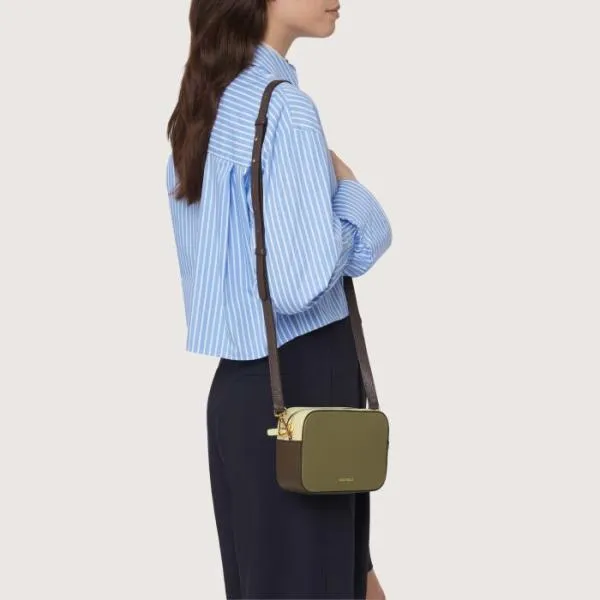 Tebe Tricolor Lauglambfond Women Coccinelle Crossbody Bags Tebe Tricolor Lauglambfond Women Coccinelle Crossbody Bags
