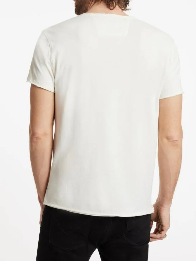 THIN LIZZY TEE Optic White Clothing John Varvatos Graphic Tees