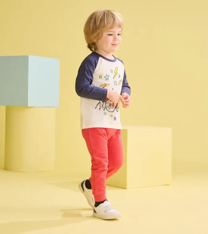 Tops Baby and Toddler Hatley Baby and Toddler Boys Drum Kit Long Sleeve TShirt