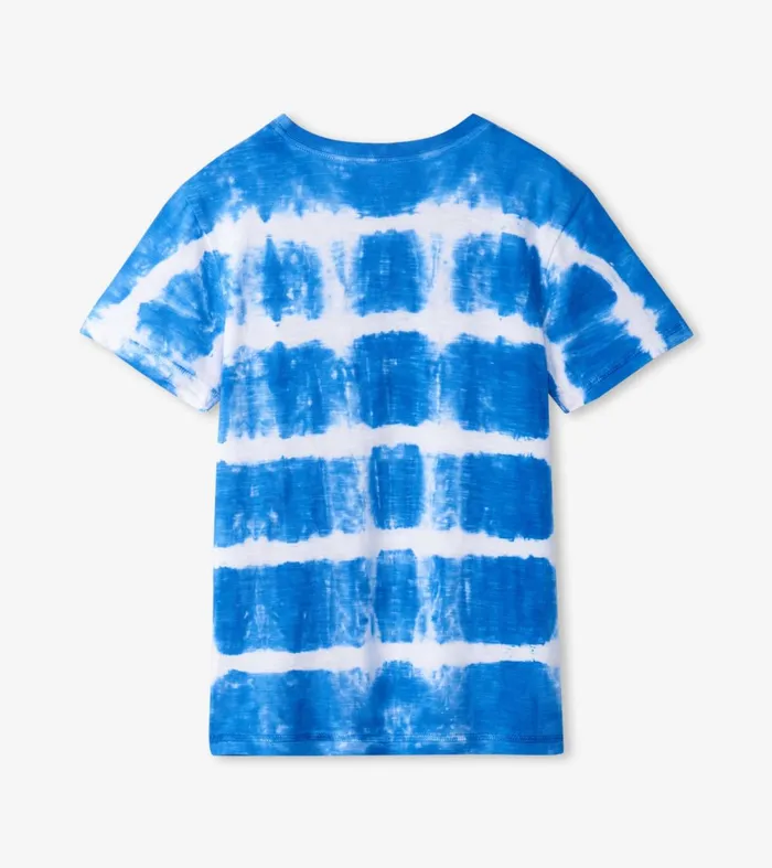Tops Boys Hatley Boys Reptile Tie Dye Tee