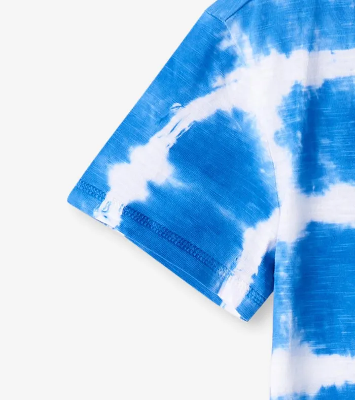 Tops Boys Hatley Boys Reptile Tie Dye Tee