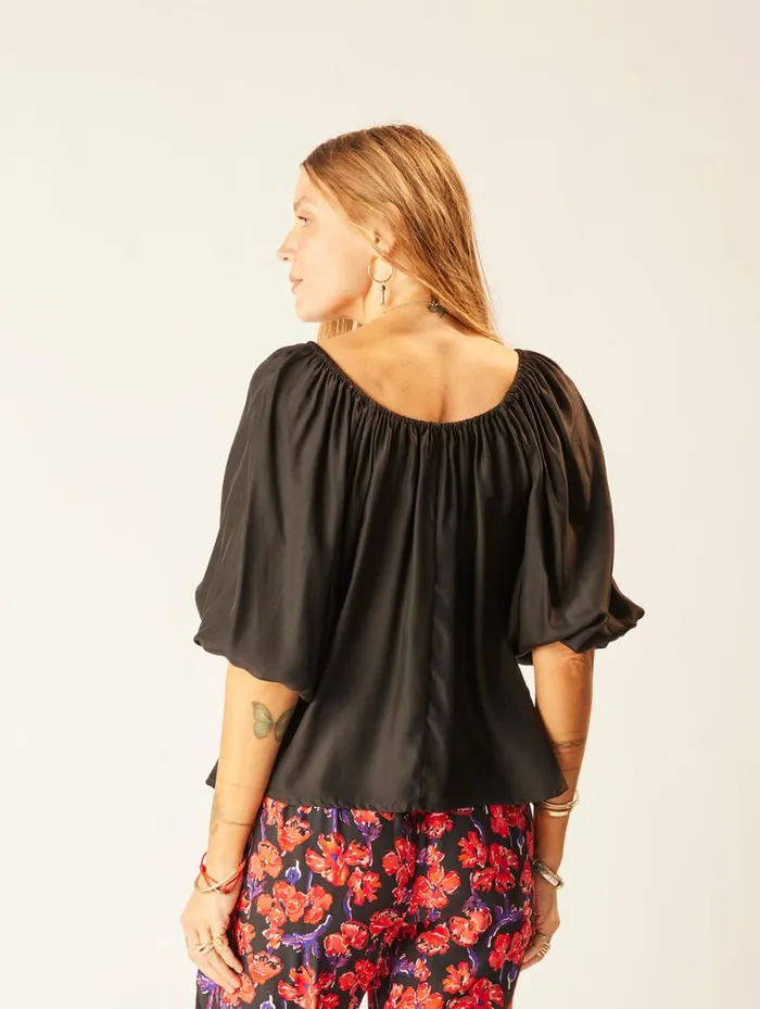 Tops Shop Natalie Martin ELLA TOP Block Zigzag Lime