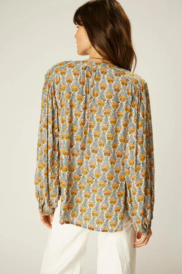 Tops Shop Natalie Martin TOLAN SHIRT Tulip French Blue