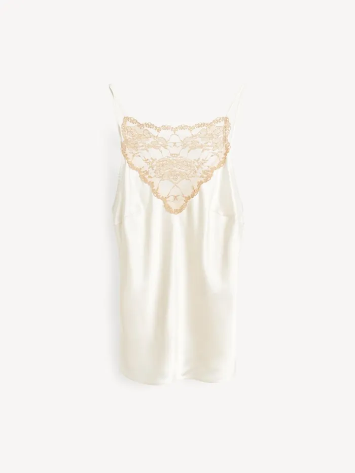 Tops Women By Malene Birger Leeba Top Soft White Tops Women By Malene Birger Leeba Top Soft White