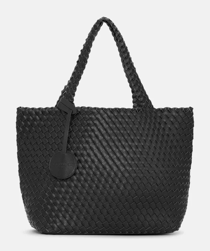 Tote Bag 8211 Black Gun Metal Accessories Ilse Jacobsen Bags Tote Bag 8211 Black Gun Metal Accessories Ilse Jacobsen Bags