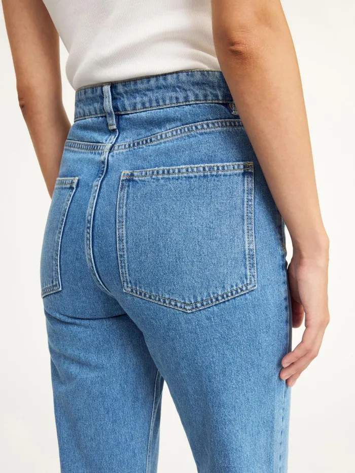 Trousers Women By Malene Birger Miliumlo Organic Cotton Jeans Denim Blue Trousers Women By Malene Birger Miliumlo Organic Cotton Jeans Denim Blue