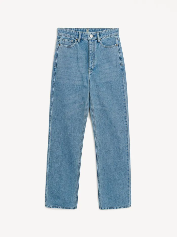 Trousers Women By Malene Birger Miliumlo Organic Cotton Jeans Denim Blue Trousers Women By Malene Birger Miliumlo Organic Cotton Jeans Denim Blue